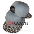 guangzhou custom hip hop leopard brim snapback cap hat